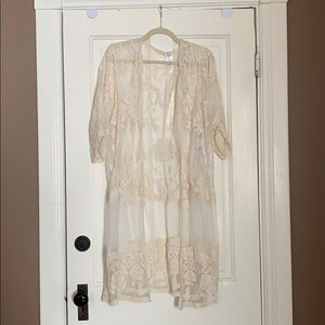 Lace Boho Kimono